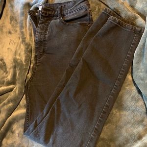 Black high waisted free people jeans size 30
